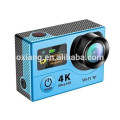 novo produto câmera de esporte de controle remoto / câmera de esporte wi-fi / câmera de esporte com 4K made inchina